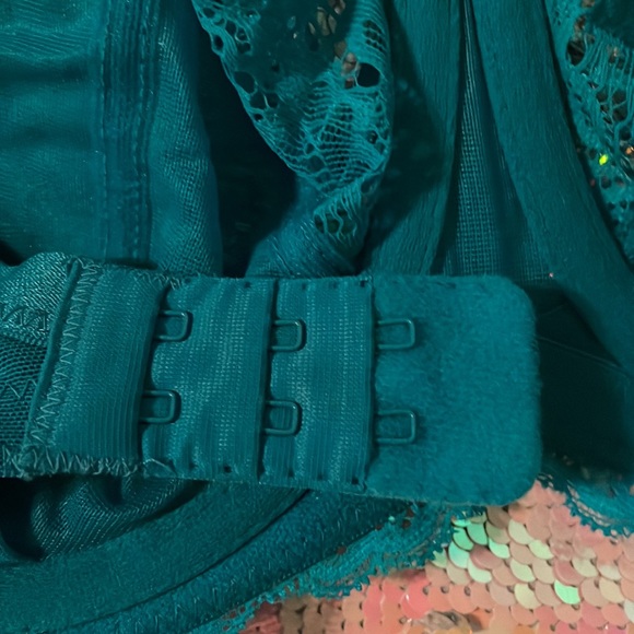 Blue/teal Panache Andorra bra 28G UK - Picture 4 of 6